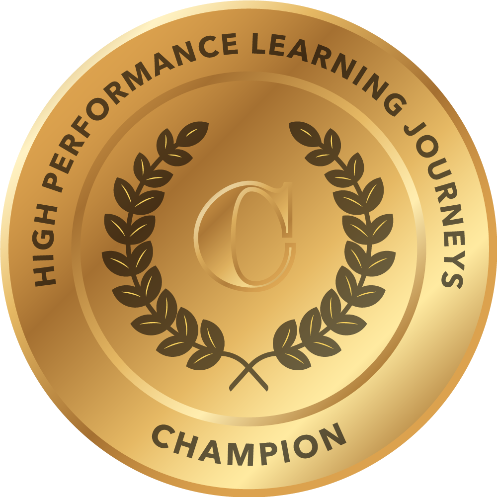 High Performance Learning Champion Zertifikat
